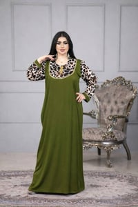 دشداشه مغربي • قماش كشمير • تطعيم نمري