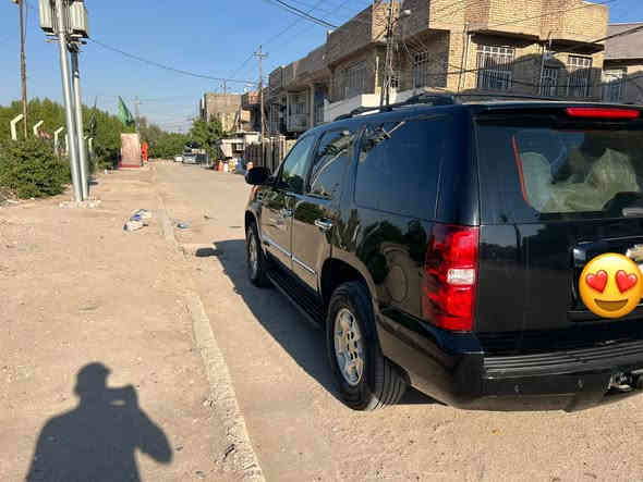 سلام عليكم  
ادوات ادوات ادوات كصة قمارة
تاهو موديل (8 )LTZ  اسود ملكي 
متومة سلميانية طبق الاصل سنوية ورقم 
السيارة جاهزة من كلشي كير مكينة 
تدفئة تبريد  حدادية مابيهة اي نص 
مكان السيارة بغداد حي اور 
السعر 88ورقة 
موبايل ***********
