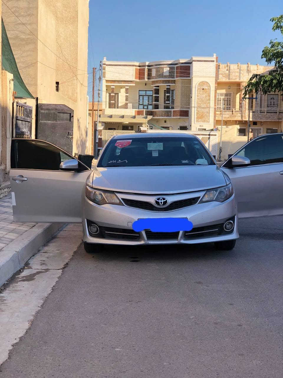 السلام عليكم مكلف بالنشر
كامري ١٢ امريكي
للبيع او مراوس 
صبغ خمس قطع ابيع احزام بدون ضرر رش فقط اثر جراد كير محرك تبريد شرط صدر جديد تايرات جدد السياره جاهزه متحتاج اي مصرف 
سنويه وهزه جديد تحويل مباشر والسياره بسمي 
السعر ١٠٨ وبيه مجال 
مكانه تكريت 
رقم اربيل 
الاتصال ***********
