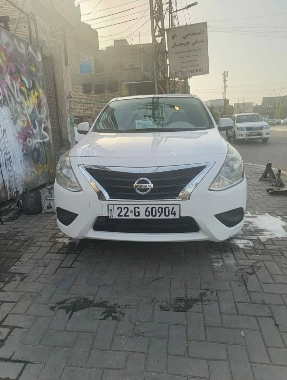 سلام عليكم نيسان سني موديل 20سياره كفاله عامه من كلشي من صبغ من تبديل من الضربه مكينه وكير مكفولات تخم تاير حداده جديده تبريد ثلج سياره ربع ما عوزهه ابد كبل الشارع وراعيه يمنه لي بسمه سعر 105وبيه مجال قليل العنوان البصره الزبير  هاذ رقم التواصل وأنه خادم ***********
