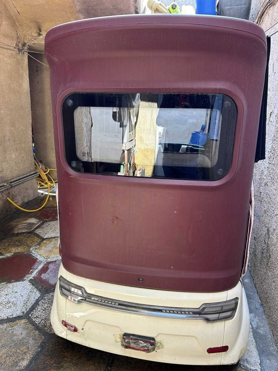 تكتك شحن للبيع
السلام عليكم 
تكتك شحن للبيع
صار 6 اشهر من ماخذة التكتك كلش نظيف ومابي اي مشكلة بي بلوتوث وسماعات حجم التكتك كبير مو الصغير المقعد الخلفي يحتوي على صندوق كبير لخزن الاغراض وبي هواي مواصفات حلوة التكتك كلش جديد ونظيف تجي تفحص وين ماتريد 
السعر مليونين وبي مجال بسيط 
مكاني بغداد الكاظمية 
رقمي
***********
بي واتس اب
