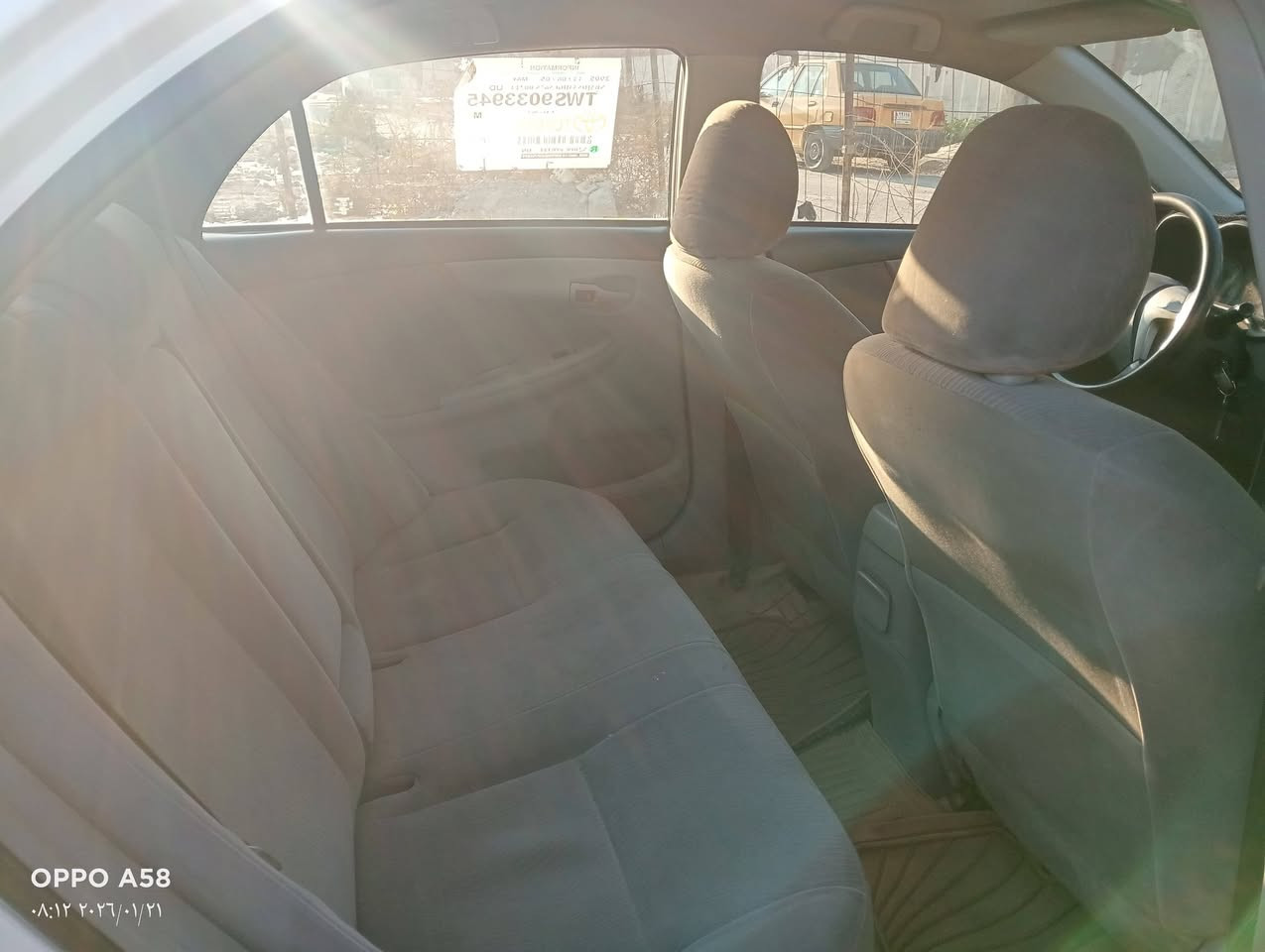 سيارة كورلا 
موديل 2011
خليجي شركة عامة حرة غير مطلوبة
حجم المحرك 1800
السنوية جديدة لل 2027
اللون ابيض
مشروع وطني 
باسمي تحويل ثاني يوم
مابيها اي حادث
بيها كامرة خلفية
شاشة 
لايت زنون اصفر شمسي
محرك وكير مكفول
الكشر 90% نضافة
تخم تاير جديد 
 السعر 140 
وبيها مجال 
***********
