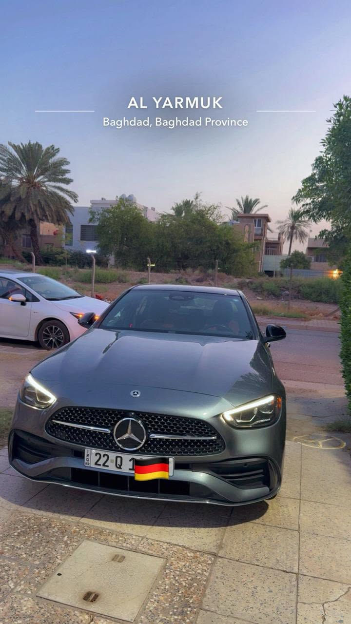 سلام عليكم حبايب
شي حلو و فول مواصفات للأخير 
وبسعر مناسب كلش 

MERCEDES BENZ 🇩🇪 C300 2023
(( للبيع او المراوس )) 
C300 2023 اعلى فئة مواصفات خاصة 
(( داتا شو وتدفئة تبريد كشنات ))
- بنوراما لمس 
- اللون النفطي الجديد مميز 
- داخل مشمشي مميز
- شاشة كبيرة لمس بالكامل
- تحكم ستيرن لمس 
- شاشه ديجتال ومتغيره حسب مودات القيادة
- اوتو بارك 
- اوتو ستوب 
- نظام النقطة العمياء 
- ٥ كامرات داير مداير السيارة 
- رادارات على داير السيارة
- كراسي مساج وتدليك
- انارة داخلية وانارة ابواب ودشبول متغيره 64 لون
   - اوامر صوتيه
   -ويلات ودركة AMG 🇩🇪 …

((السيارة جديدة ونظيفة صفرر مسج وبيها بعد هواي مواصفات ))

ماشية ((17,000 km))
 (( بدون دواخل لغود شواصي كفالة))
(( محرك وكير كفالة )) 
بدون بچم  وحتى الراديتر بلادي 💯…
تفاصيل اكثر عل كل شي 
*********** 
#mahdi_amg
