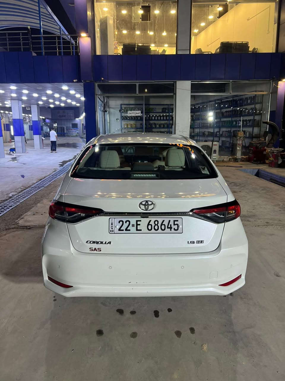 تويوتا كورلا 2021 خليجي
رقم اربيل الدولي
ضمان تويوتا العراق (SAS ساز ) 🟥
حجم المحرك 1800 
ماشية 125 الف كيلو 
نوع الوقود بانزين
دخول ذكي بصمة تشغيل بصمة 
شاشة ديجيتل  
تبريد قطعتين 
ويل كب حجم الاطارات 16 
حساسات امامي خلفي 
لايتات زنون منظومة جديدة 
بك لايتات لد 
كشاف لايت لد 
مرآة قابلة للطي 
اشارة بالمرآة 
وضعيات قيادة نورمل و سبورت 
مرآة داخلية عاكسة

🕹️🕹️معلومات اضافية 
تخم تاير جديد 
باتري جديد 
صدر جديد خير من الله 
سيارة كاملة خير من الله 
السعر المعروض 160$ 
📍ديالى - بعقوبة - تقاطع القدس 

رقم الهاتف : *********** + ***********
متواجد واتساب كذلك اذا ماتحصلني
