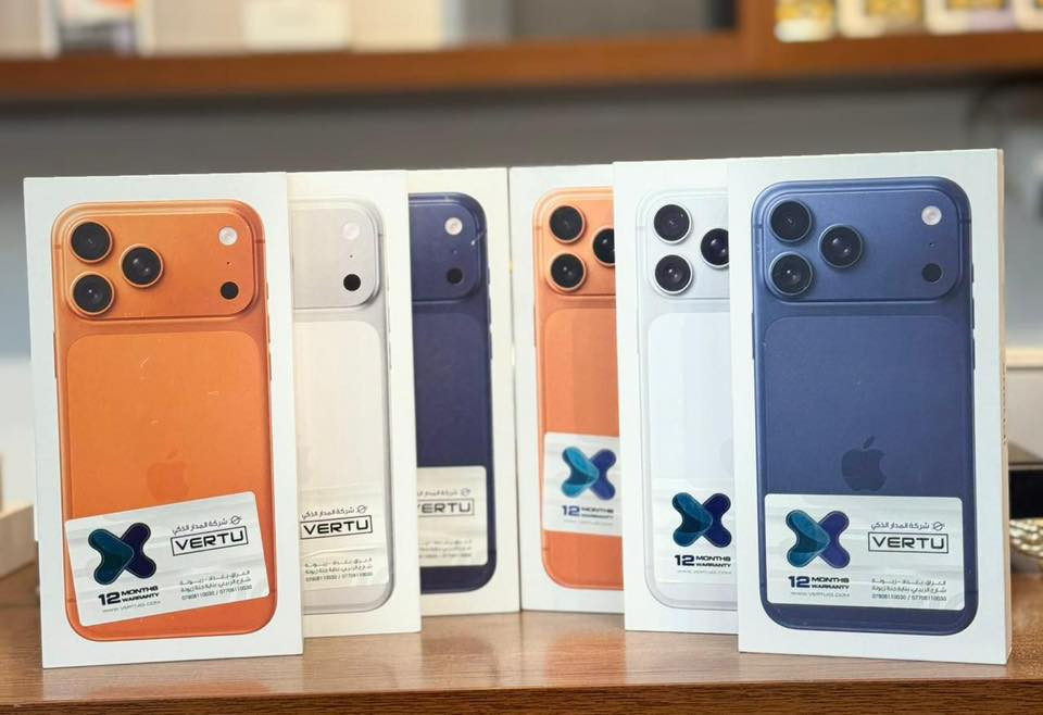 تم وصول ايفون 17 برو ماكس 
256
512
عربي شرق اوسط عنوان ميسان المجرالكبير
شركة نور الصدرين
***********
