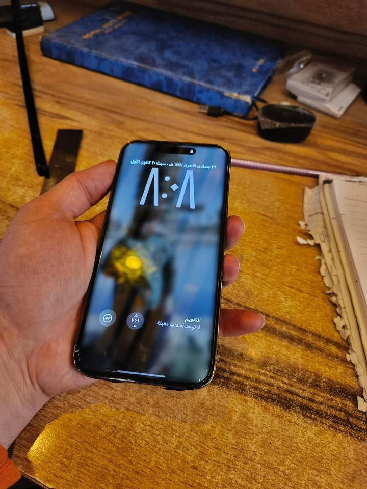 آيفون 14برو ماكس 1تيرا بطارية92 نضيف أمريكي سعره 925 بغداد لامين ثانية ***********
