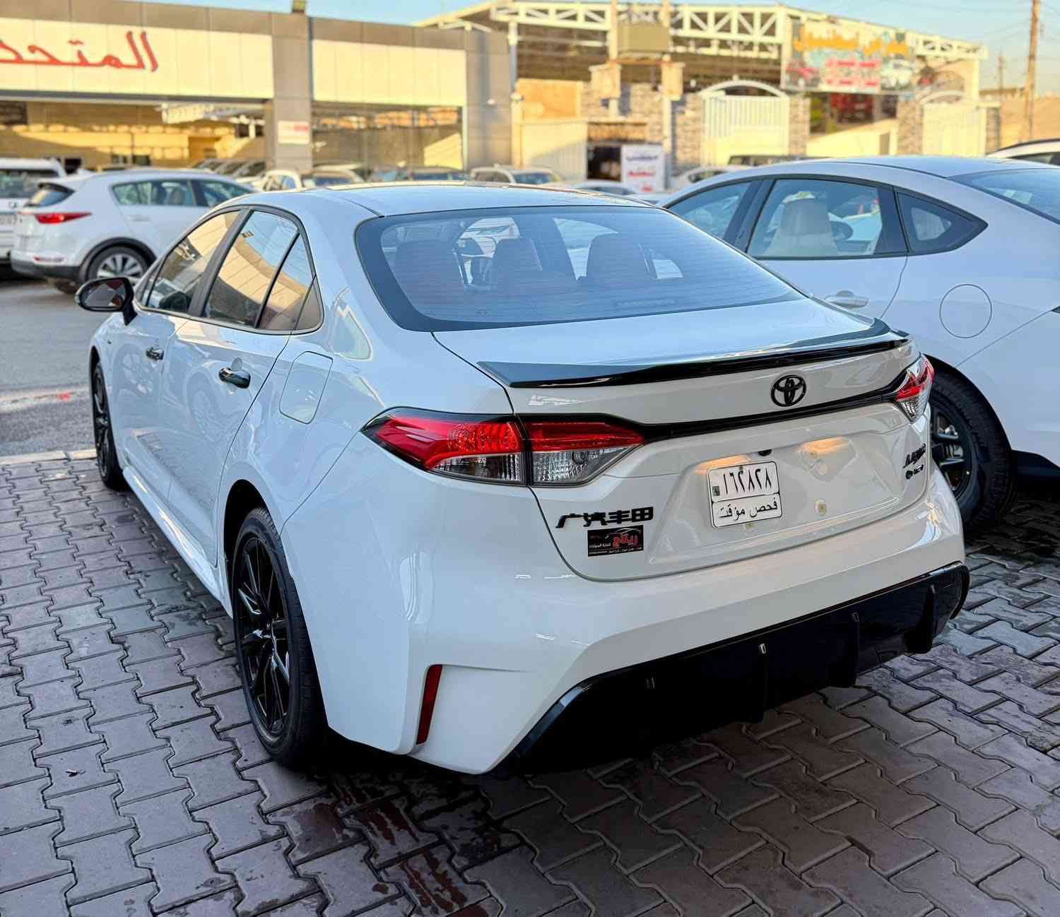 🔹 كورولا هايبرد 2025 – S Black Edition 🔹‏
‏HYBRID
‏MODEL 2025
‏0 KM 
‏COLOR WHITE 

محرك 1800 بانزين + هايبرد
فتحه سقف سلايت
مقاعد كهرباء 2 السائق والراكب 🔥🔥
رادار / تحديد مسار / اوتو ستوب 
مقاعد جلد قرميدي
سبايدر خلفي 
ويل 17 أنش 
تطعيم بلكامل بلاك ادشن 
باقي المواصفات معروفه

لا تخلّي الفرصة تفوتك..السيارة جاهزة للاستلام الفوري ✅

‼️ لمعرفه السعر علق برقم 1 ‼️

عنوان الشركة📍.. بغداد - معارض البياع - الشارع الرئيسي

اوقات الدوام جميع ايام الاسبوع 
من الـ 10 صباحاً الى الـ 9:30 مساءً  

للاستفسار يرجى الاتصال على الارقام الاتية 📱:
 
***********📲
*********** 📲

📲‏‭***********‬
***********📲

📲‏‭***********‬
***********📲
