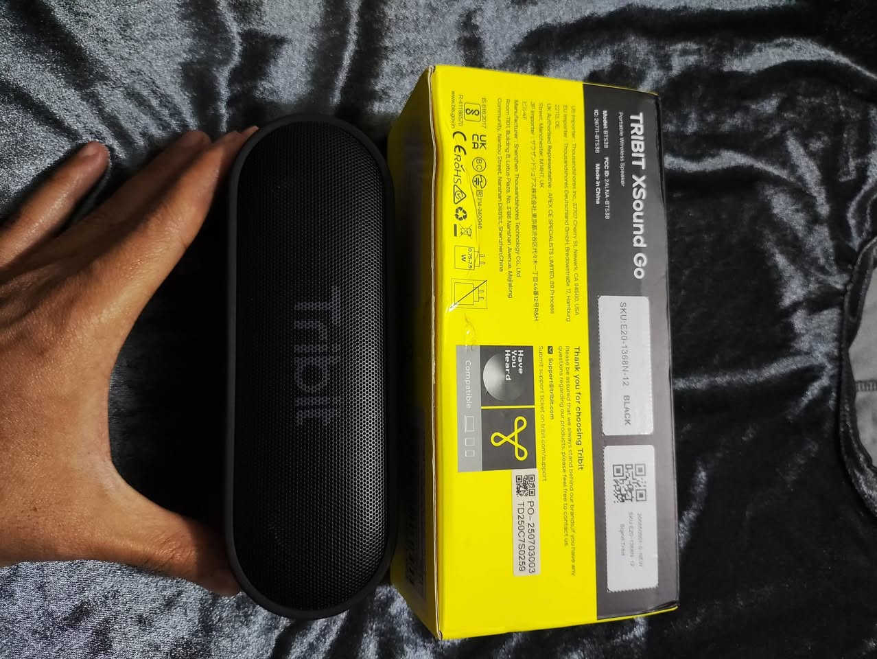 سبيكر شحن ماركة تربيت موصفات كلش حلوة وحجم صغير بس صوت عالي يخبل يدعم برنامج خاص في حال تحب تسوي اعدادات للصوت بطاريته 24 ساعه تكفيك وبلتوث 5.3 شحن تايب سي وبي منفذ اواكس ويحتوي على مايكرفون للمكالمات مقاوم للماء بمعيار IPX7 قدرة صوت 16 واط يحتوي على سماعات ثنين دمام قدة كل سماعة 8 واط 

السعر 35 توصيل متوفر كل العراق


**إذا كنت صاحب هذا الإعلان وتريد حذفه لأي سبب، رجاءا أرسل رسالة إلى الدعم الفني**