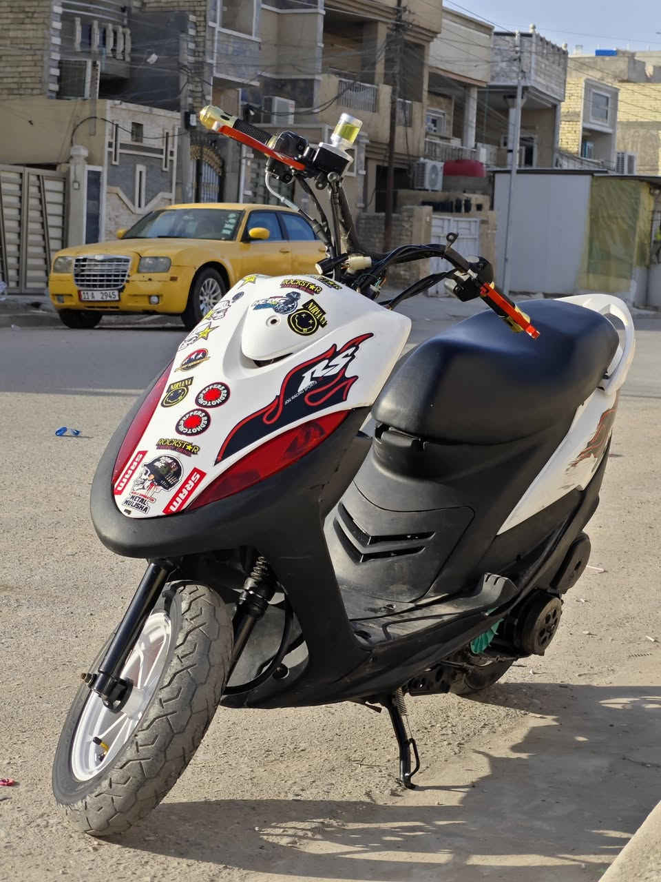 سلام عليكم
دراجة ماكس عدله كفرات كله كامل مابيهه اي نقص

عقل رياضي تسع نمر شرط الفصله 
دراجه رياضيه كلها 
كلشي جديد 

 بوشه 55
***********
متواجد بس واتساب فقط
