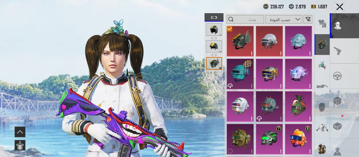 حساب ببجي للبيع مكاني كربلاء وجه لوجه فقط كامل ربوطات داخلي وكوكل حساب مرتب وسكنات حلو بدلات xالعدد 8المجموع 58وباقي التفاصيل بل فيديو السعر 400الف للتصال رقمي ***********
