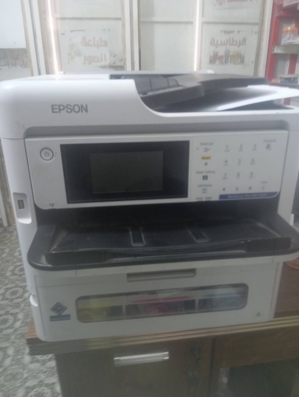 السلام عليكم
طابعة ايبسون c800 للبيع ملغية شرائح 
طباعة وجهين تلقائي 
طباعة صور دقه عالية كلش 
سكنر + فيتدر دبل سكنر + واي فاي 
*********** واتساب طابعة نضيفه كلش اخت جديد سبب البيع عدم تفرغ
