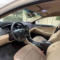 سيارة سوناتا خليجي 2012  شرط كير محرك صدر امامي خلفي جاهزها اربعه تاير...