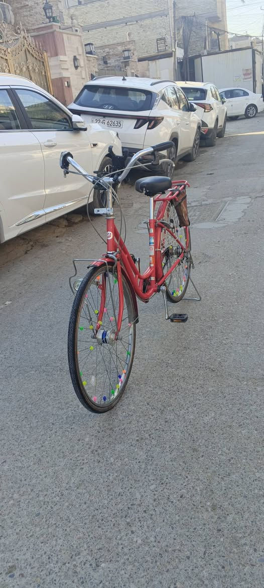 سلام وعليكم
بايسكل بناتي للبيع
ماركه برجستون العالميه اليابانيه 
الحجم 26
بايسكل قوي وفول مواصافت واستخدام قليل
السعر: 100 قفل
العنوان:بغداد حي القاهره الضباط مقابل جامع النداء 
للأستفسار اتصل على الرقم:7873788213


**إذا كنت صاحب هذا الإعلان وتريد حذفه لأي سبب، رجاءا أرسل رسالة إلى الدعم الفني**