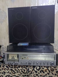 للبيع  مسجل راديو+كرام فون اسطوانه  ناشيونال بانسونك ياباني،، المنشأ س...