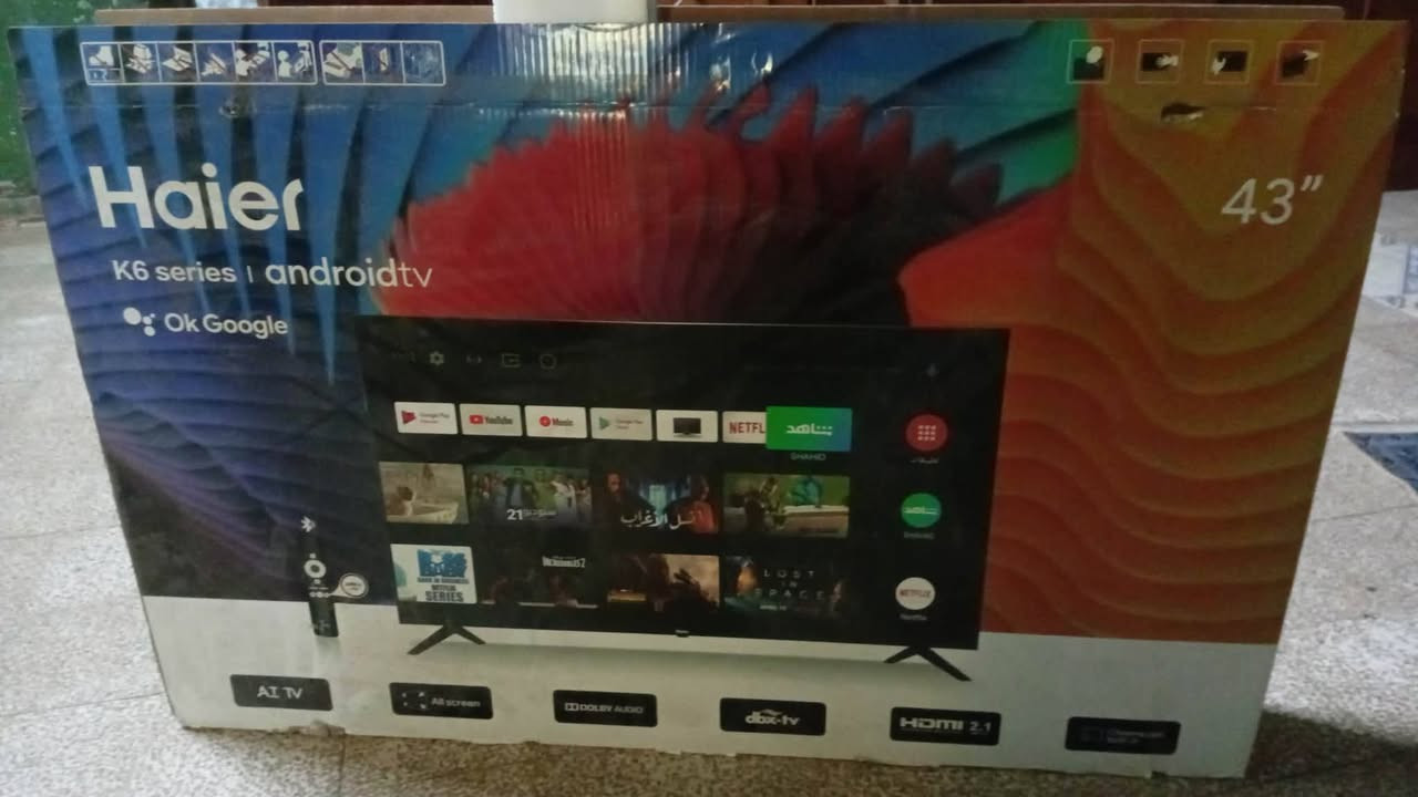 شاشه  ذكيه haier ستعمال اقل شهر بعده بلزكاته السعر350 وبيهه مجال


**إذا كنت صاحب هذا الإعلان وتريد حذفه لأي سبب، رجاءا أرسل رسالة إلى الدعم الفني**