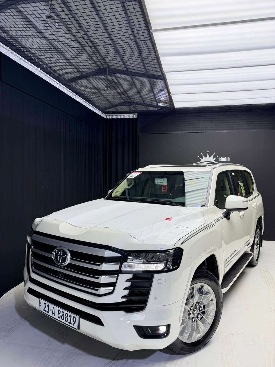 ‏  TOYOTA Land cruiser 2023 Twin Turbo plus
‏31,000 KM📦
🔻ارخص سعر بكل العراق
(توین توربوو)  GX.R پلە س
   کامل ppf
           
سعر 688$

‏‎سنة الصنع:    2023
‏‎ضمان شركة جيهـان
كل غراض بلادي موجود
٥ كاميرا 
ماشييه  34 الف  كم 
‏‎المواصفات :
- محرك 6 سلندر 3.5L توربوو
‏‎- فتحة سقف ( سلايد ) 
-٣ شاشات 
- شاشات ترفيه خلفية
‏‎- مقاعد جلد 
‏‎- مقاعد كهربائية 
- مقاعد امامية تبريد 
- ⁠تبريد وتدفئة امامي خلفي 
‏‎- بصمة الابواب 
‏‎- صندوق كهربائي
‏‎- مصابيح LED و زينون
-7 راكب 
-شحن واير ليس 
-حساس امامي خلفي 
‏‎- حجم العجلات 20 inch 
مكفول كفاله عام كلشي مابيها بل باكيت

مكفولة كفالة عامة من الدعامية إلى الدعامية  
‏‎ بدون صبخ .بدون بارد  ،بدون رصعات ،بدون حتى شخط
‏‎دعاميات هم بدون صبغ ،رمل مابي ،لحية بدون صبخ ..بقية كلها بشرط

محرك كير بشرط مامفتوح
‏‎سيارة حيل نظيفة كلشي عل بلاد لوك
‏‎سنوية زنكة كلشي جديد مدفوع لـ2029
‏‎باسمي السنوية بشرط تحويل و خرامة 
‏‎سيارة مابيـها دينار مصرف كامل من كل نواحي
رقم شيمالي 

نفسي يوم /تحويل و وكالة حاظر 
مكانك /داخل سليماني

- ⁠[hidden information]📞0770 600 0330 السليمانية, العراق
