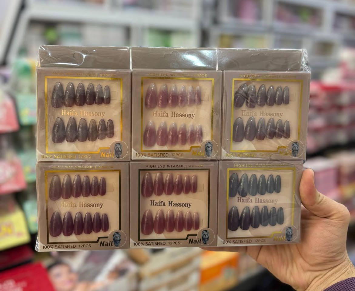 اظافر اكرلك هيفاء حسوني
جملة ٠٠٠٠٠ مفرد  سعر السيت ١٢ قطعه
فقط فقط  (((9000))) الف دينار
للحجز والاستفسار التواصل
***********
شارع حيفا مقابل جامعة الكرخ
