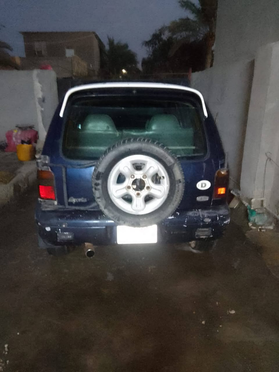 سلام عليكم كيه سبورتج موديل 95مسكر سيارة مكفوله من ضربه وصبغ كير ومكينه جدد لو كير شغال صدر خلفي امامي جديد مراوس حسب القناعه لو بيع رقم بغداد تحويل ثاني يوم السعر 48هاذ رقمي ***********
