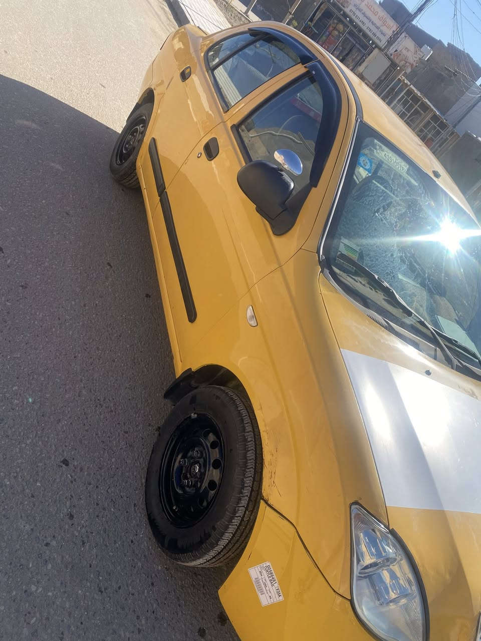 السلام عليكم
طيبه للبيع 2016 رقم نكليزي كفاله محرك وكير والصبغ فقط إصبعين بارد مصفره هيئه وغرامات السياره جاهزه من كلشي كهربائيات وشاشه وكامره وتخم تاير جديد وتجي وتشوف السعر 45 وبيه مجال قليل 
 عنوان كربلاء الحسينية 
الرقم ***********
