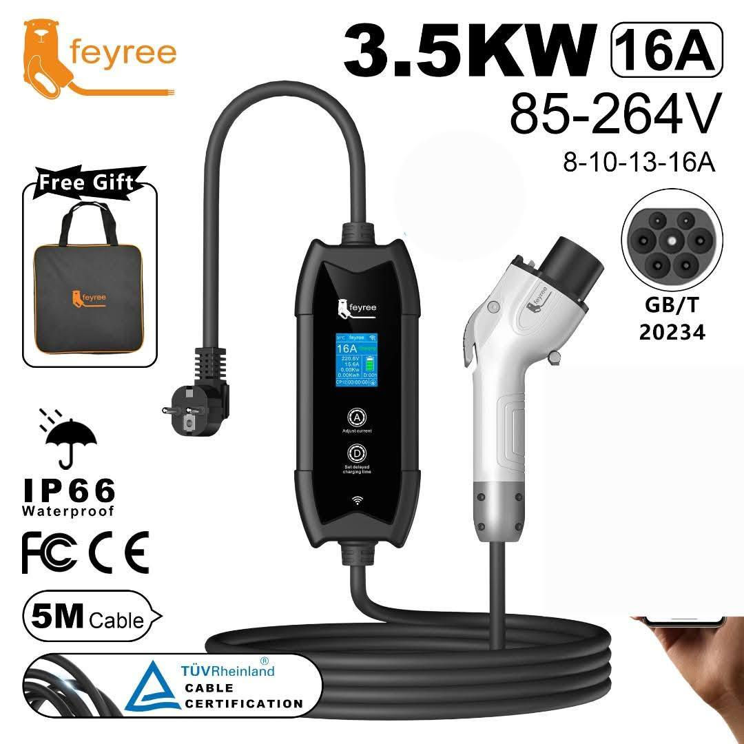 شواحن سيارات BYD 
تتوفر شواحن ماركة فايري العالمية ضمان وأمان لسيارتك الماركه التجارية المميزة ضمان سنة كاملة. 
السعر الحالي 175 الف فقط والتوصيل متوفر لكل المحافظات 
المواصفات 
16 أمبير متغير يعني تتحكم بيها من 8 أمبير الى 16
الايرث حماية للسيارة ولكن في حاله عدم وجود ايرث الشاحنة تشحن طبيعي وبدون أي مشاكل 
متحتاج بورد او جهاز حماية لانها مصنعة تفصل في حالة 
ارتفاع وانخفاض الفولتية او إذا عندك تسريب بالكيبل او إذا اكو شورت بالكهرباء او الصواعق او ارتفاع الجهد مع ارتفاع درجة الحرارة. 
للطلب مراسلة الصفحة او الاتصال على الرقم التالي 
*********** واتساب
