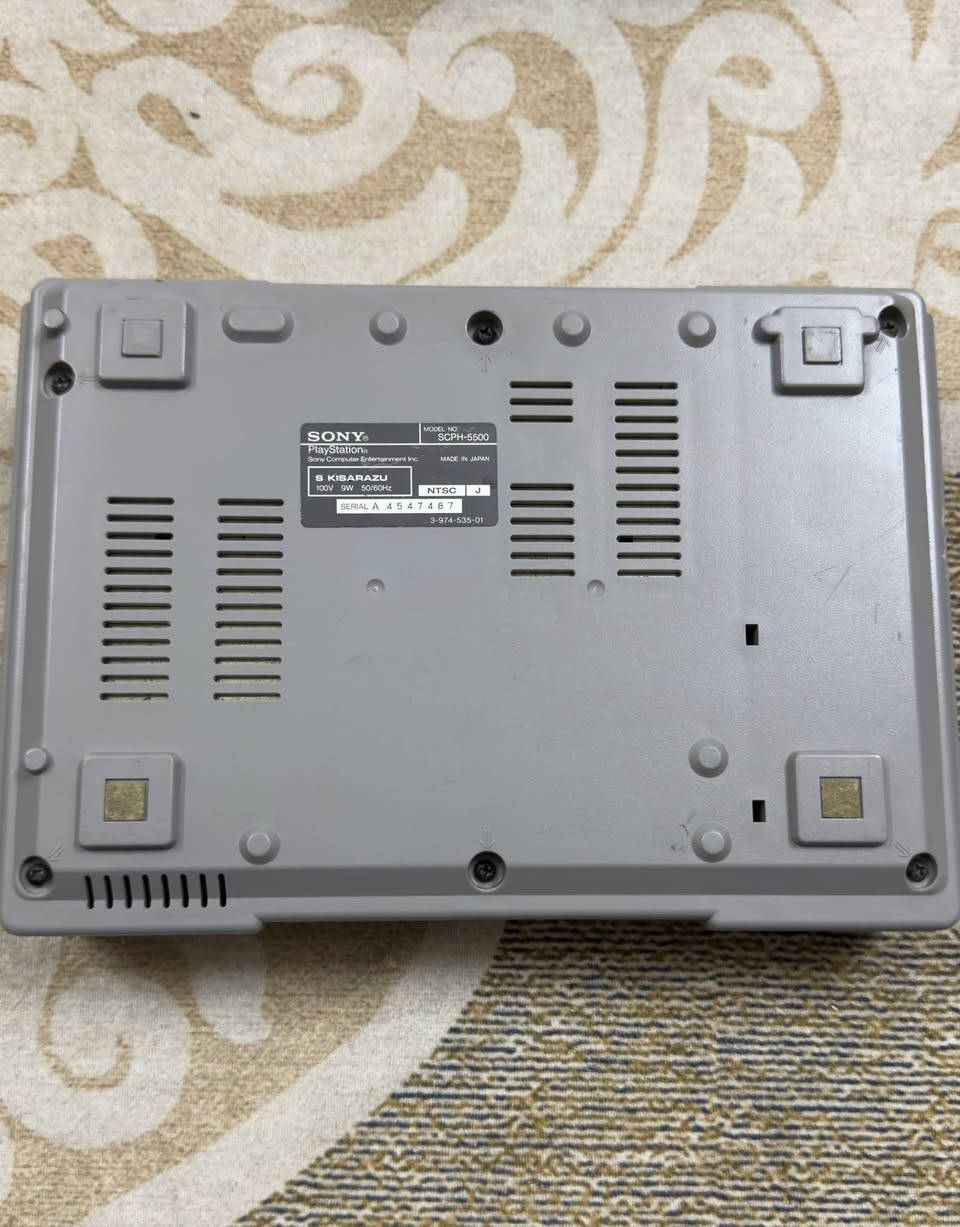 بلي 1 فات ياباني رقم الموديل scph 5500 نظيف كلش وياه جوستك فحصته باور فقط يشتغل بس ما فاحص البقية يعني قرص وفيشة av ما عندي ابيعه فحم ب15 الف مكاني بغداد


**إذا كنت صاحب هذا الإعلان وتريد حذفه لأي سبب، رجاءا أرسل رسالة إلى الدعم الفني**