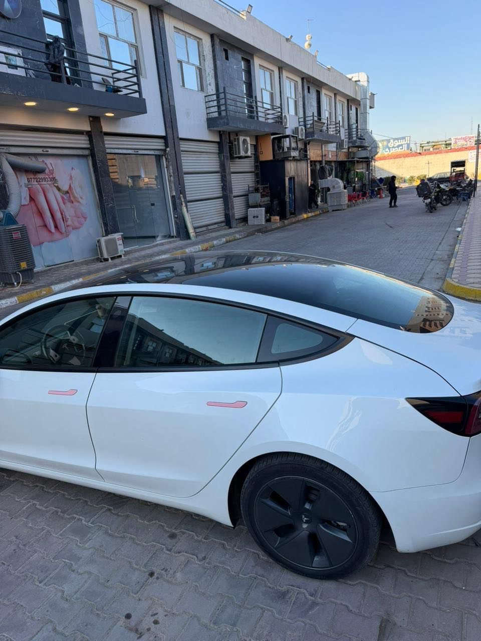 السلام عليكم تسلا فىة3 موديل 2023 تك ماطور بدون قطرة صبغ حادثهة دعامية خلفية  فقط نص دعامية بيهة صبغ ايرباك بردة وصور الحادث موجودة بل منشور  تخم تاير جديد وياها شاحنه 16 وادبتر 80 أمبير ماشيه 34م السعر 190 وبيهة مجال بيع فقط للستفسار ***********
