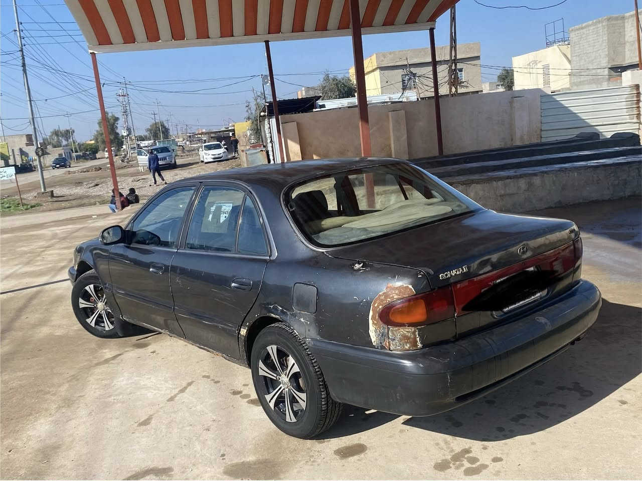 السلام عليكم سياره سوناته تو مودي1995 رقم ديالى  كير اوتوماتيك مكينة 2000 جديد صدر امامي وخلفي كهربائيات كلة شغال سيارة جاهزة السعر 43وبية مجال ***********عنون ديالى قضاء المنصوية
