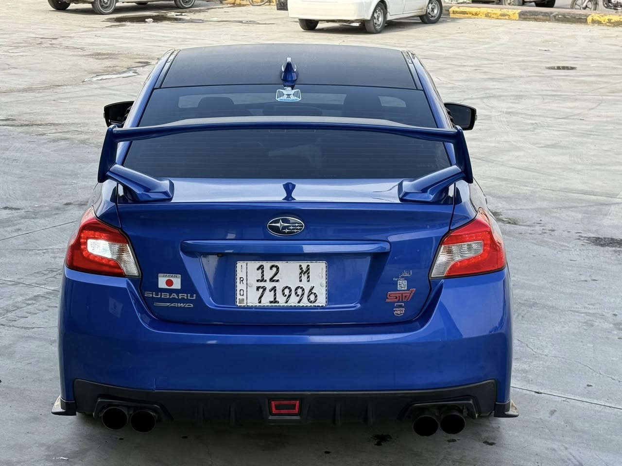 WRX STI
اخر اصدار ال STI 
310WHP stock 
محرك 2.5 BOXER  
4 سلندر 
ممشى : 49Mi 
سنه الصنع 2021 
للتواصل 📞 
للبيع او المراوس بتسلا 
***********
