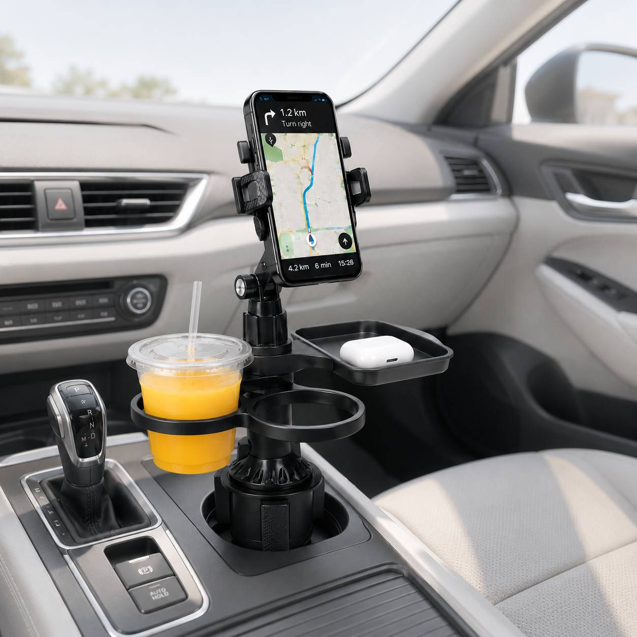 قاعدة ثابتة، دوران 360°

 تجربة قيادة أكثر راحة

حوّل سيارتك إلى مساحة عملية ومريحة مع هذا الحامل الذكي المصمم لتلبية احتياجاتك اليومية أثناء القيادة. سواء كنت بحاجة إلى مشروبك، وجبة خفيفة، أو حتى مكان آمن لهاتفك – هذا الحامل يوفر كل ذلك وأكثر!

• دوران 360° لكل حامل، لتعديل الوضعية حسب رغبتك

• تصميم متعدد الاستخدامات، يسع أكواب، علب مشروبات، زجاجات، وجبات سريعة مثل البرغر، البطاطا، وحتى الشاي بالحليب

• قاعدة قابلة للتوسيع لتناسب مختلف مقاسات حاملات الأكواب

• تثبيت محكم يمنع الاهتزاز أثناء القيادة

• سهل الفك والتركيب، ويمكن نقله بين المركبات بسهولة

• مثالي للرحلات، القيادة اليومية، أو الانتظار الطويل في السيارة

التصميم الذكي يجعل من كل مقعد أمامي مساحة مريحة لتناول الطعام أو حفظ الضروريات الصغيرة


**إذا كنت صاحب هذا الإعلان وتريد حذفه لأي سبب، رجاءا أرسل رسالة إلى الدعم الفني**