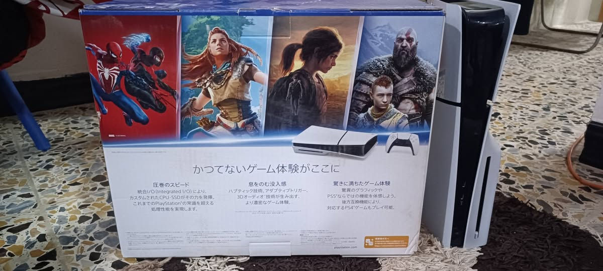 للبيع بلي ستيشن فايف سلم ذاكره 1 تيرا بايت اخر تحديث مستخدم نظافة 99٪ مثل ما موضح بالصور مع ضمان شهر كامل للجهاز كامل ملحقاته الاصليه اللي تجي مع الجهاز والكارتونة موجوده وبسعر  750 الف قفل بدون عموله لتجي تعاملني لان السعر ثابت . المكان النجف توصيل ماعندي


**إذا كنت صاحب هذا الإعلان وتريد حذفه لأي سبب، رجاءا أرسل رسالة إلى الدعم الفني**