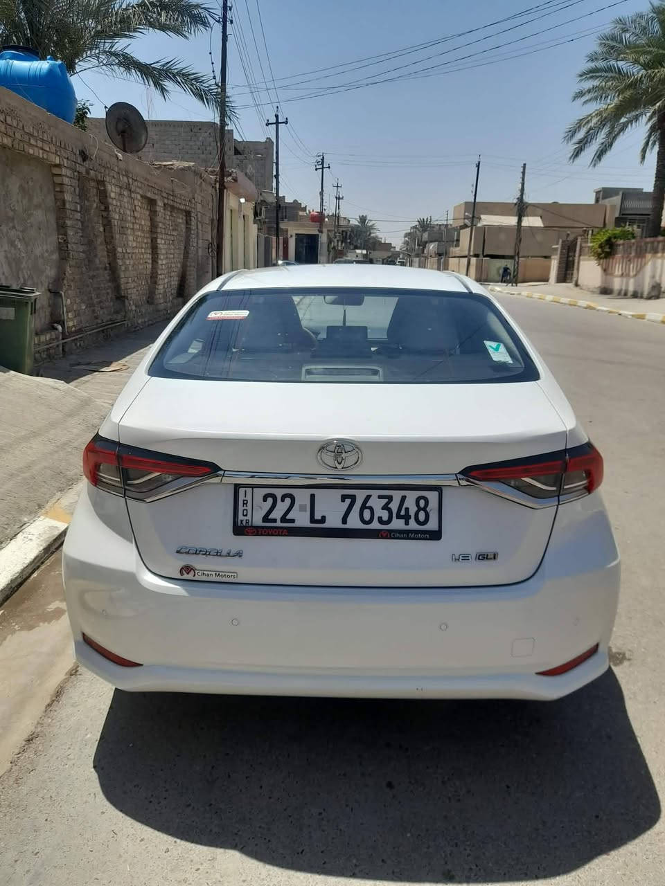 تويوتا كورلا 2023 خليجي شركة جهان فول مواصفات   GLI عدى الفتحة ماشيه ١٢٩ الف كيلو فقط حجم المحرك 1800 نوع الوقود بانزين دخول ذكي بصمة تشغيل بصمة شاشة ديجيتل تبريد قطعتين حساسات امامي خلفي لايتات عدسة بك لايتات لد كشاف لايت لد مرآة قابلة للطي اشارة بالمرآة وضعيات قيادة مرآة داخلية عاكسة السيارة رقم اربيل بأسمي تحويل ثاني يوم ملاحظة : السيارة بيه بارد جداً بسيط بلجاملغ الخلفي جهة السائق مكان السيارة الفلوجة سعرها ١٧٥٠٠ وبيها مجال 
***********
