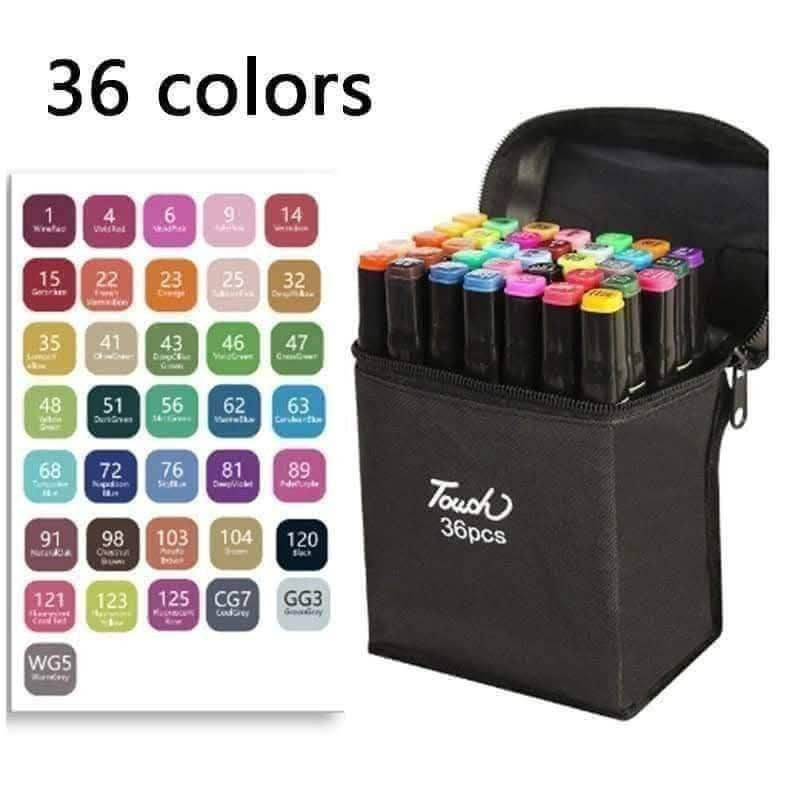 🖍مجموعة أقلام ماركر الفنية الشهيرة Touch 36pcs ✏️✏️

🖍حقيبة متكونةمن 36 قلم ألوان مختلفة ، أقلام تلوين ، رسم تخطيطي ، ألوان للأطفال والكبار ، رسومات تخطيطية ، خط ، ألوان فنية 🌈

🖍أقلام تحديد مزدوجة الجهات ، متعة مضاعفة : رؤوس مزدوجة سميكة ودقيقة لتمييز دقيق وتسطير للرسم بخطوط رفيعة وسميكة. تتيح لك إبتكار أنماط ورسومات متنوعة بسهولة 🌈

🖍36 لونًا نابضًا بالحياة: قوس قزح في متناول يديك - اختر من بين 36 لونًا رائعًا وأضفِ الحيوية على أفكارك. سواءً كان كتاب تلوين أو تحفة فنية قيد التنفيذ سيتألق عملك الفني مع أقلام التحديد هذه🌈 

🖍الأصلي نوعية ممتازة درجى أولى مثالية 💯💯

🚘يوجد خدمة توصيل لجميع محافظات العراق


**إذا كنت صاحب هذا الإعلان وتريد حذفه لأي سبب، رجاءا أرسل رسالة إلى الدعم الفني**