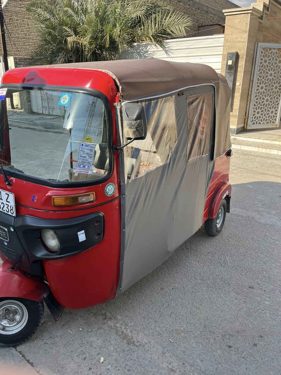 السلام عليكم تكتك 2019رقم وسنويه تحويل ثاني يوم بيه مكينه 21جديده التكتك كامله كلشي ما ناقصه ربع ما تذب عليه تشغل و تطلع مكينته جديده تراي يشك الكاع اطيك بيه ضمان السعر 5و500وبيه مجال مكاني زعفرانيه رقمي ***********
