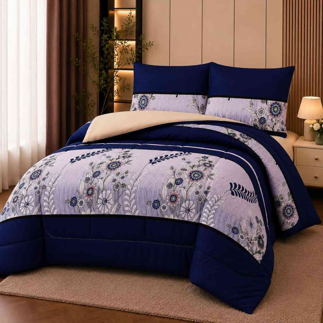 ✨ لحاف مكون من 4 قطع ✨
بشكل وجهين نقشة 
🛏️ المحتويات:
✅ لحاف نفرين 1
✅ تلبيسة نفرين 1
✅ وجوه مخاد 2
💰 السعر: 22
واكثر من قطعة على 20 
لحاف ديباج نفرين صيفي درجة أولى 
🌟 جودة ممتازة وسعر مناسب


**إذا كنت صاحب هذا الإعلان وتريد حذفه لأي سبب، رجاءا أرسل رسالة إلى الدعم الفني**