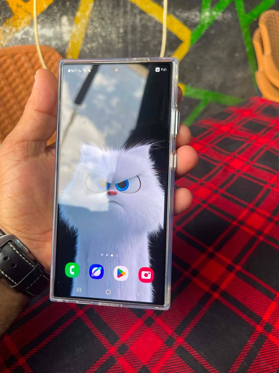 سامسونك S24 Ultra💥
مقفول شريحه
رام 12 ذاكره 256
نظافه 💯 طك جديد
فيديو بجوده 8k 🔥
سعر 700 الف قفل 
***********
Duhok
