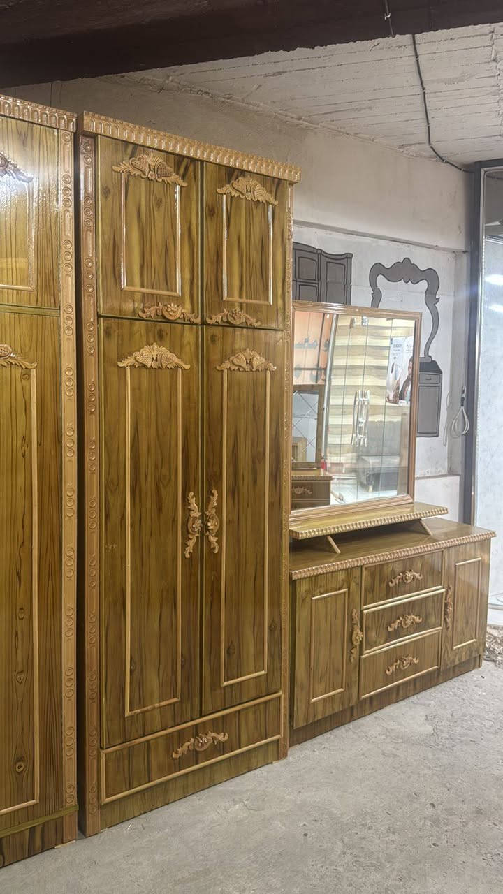 عرض خاص غرف نوم ملحق خشب صاج صبغ حراري جدد مامستعملين سعر الغرفة 950 قفل للأستفسار *********** او مراسلة الصفحة خاص العنوان الموصل متوفر توصيل على مناطق الشرقاط والقيارة
