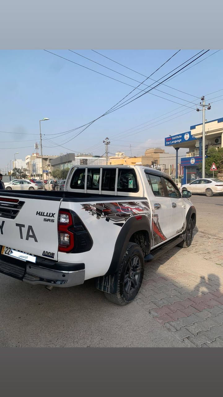 تۆیۆتا هایلۆکس 2024 سفری جیهان ، مواسفات TRD 
کلین بێ سبوغ ، یەک شوختی هەیە 
ڕقم سەنەوی نوێ ( ٧٨ ) هەزار کم
مەکینە ٦ پستن 
نــــــرخ ۳۷٨ $ أربيل, العراق


**إذا كنت صاحب هذا الإعلان وتريد حذفه لأي سبب، رجاءا أرسل رسالة إلى الدعم الفني**