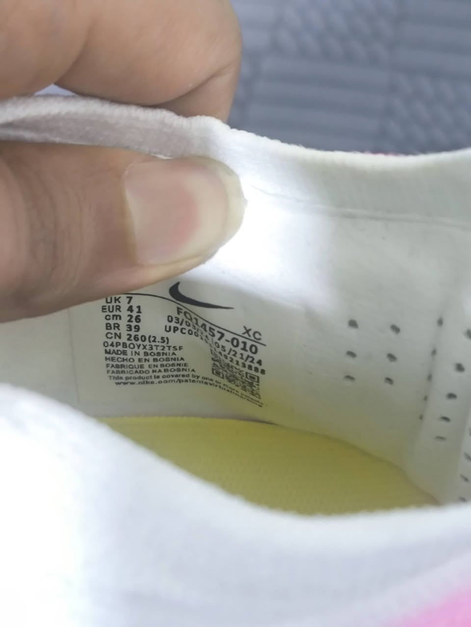 لابجين ستد قياس 41 أوربي اصلي مو تجاري سعره 🔥 25 🔥 اخير قطعه


**إذا كنت صاحب هذا الإعلان وتريد حذفه لأي سبب، رجاءا أرسل رسالة إلى الدعم الفني**