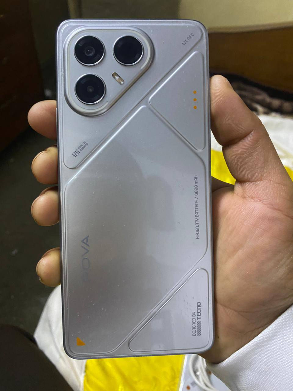 📱 تكنو بوفا7 برو 5G 
🔥 قوي للألعاب ببجي 90فريم 
✔️ شاشة AMOLED 144Hz
✔️ معالج Dimensity 7300
✔️ بطارية 6000mAh 🔋
✔️ شحن سريع ⚡
ذاكرته 256 
الرام ماله 8+8 
استخدام الجهاز قليل كم يوم #للمراوس فقط شعندك نزل والافضل ايفون


**إذا كنت صاحب هذا الإعلان وتريد حذفه لأي سبب، رجاءا أرسل رسالة إلى الدعم الفني**