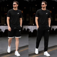 طقم ٣ قطع • ستن • مقاسات L-XXXL
