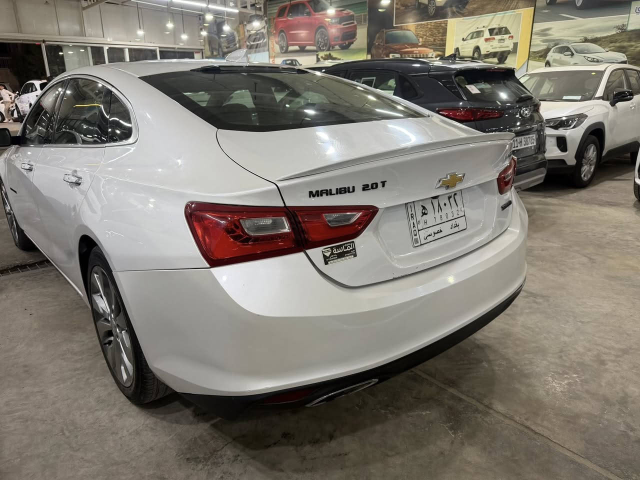 السلام عليكم ماليبو 2018 لون ابيض رقم بغداد وارد امريكي بدون صبغ بيه بارد فقط جاملغ خلفي 
السياره برايمر اعلى مواصفات بلماليبو مكينه ٢٠٠٠ تيربو 
كير محرك مكفولات 
السياره ع ايد وحده من جايه من امريكه ماشيه ٩٩ كم
بانورما وبصمه وجلد وكرسي كهرباء لايت زنون ويل جبير 
وباقي المواصفات المعروفه 
السعر :124$ بي مجال بسيط 
مكاني بغداد الكريعات
للاستفسار 
***********
***********
