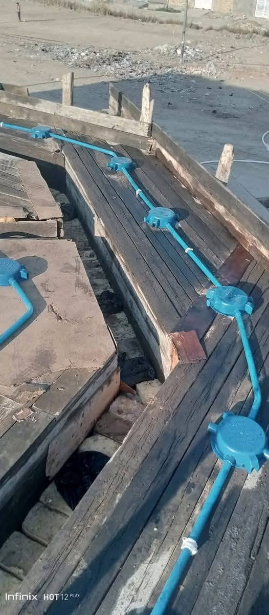 جانب من بعض اعمالنا في عمل الكهرباء نعمل نظام البايب و نظام السيمنز نعمل في الغراف و في جميع مناطق الناصرية  #دقة_تميز_ترتيب
للتواصل ***********
