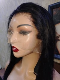 باروكة شعر طبيعي • ٦٠سم • فول شبكة