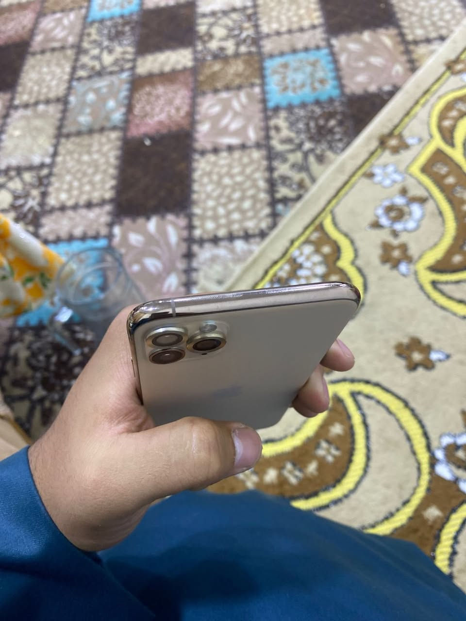 السلام عليكم ايفون 11 برو ماكس ذاكرة 256 نضافه 100% جهاز فقط مبدل شاشه اصلية وكالة ابل الله شاهد شادها 130 قبل شهر كامراته كلهن شغالات مابي اي خلل جهاز نضيف وما مستعمل هواي بطارية 87 بلاديه مكان نجف الاشرف سعره 370 وبي مجال *********** بي واتساب
