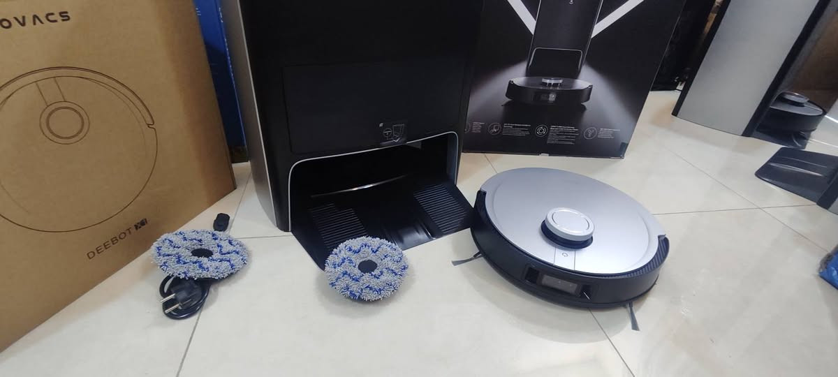 لو تلحك لولا تخفيض لفتره محدودة على مكنسه ايكوفاكس
Ecovacs x1 omni
كنس و مسح بفرج دوارة
 تفريغ ذاتي للغبار غسل الوصل وتنشيفها بهواء حار 
خرائط متعددة 
مساعد صوتي مدمج
 تجاوز عوائق مع تطبيق ايكوفاكس الممتاز 
قوه شفط ممتازة 5000 باسكال 
مستويات متعدده للكنس والمسح

ضمان الفحص شهر كامل
متوفر ادوات وصيانه مستقبليه
السعر 400 الف


**إذا كنت صاحب هذا الإعلان وتريد حذفه لأي سبب، رجاءا أرسل رسالة إلى الدعم الفني**