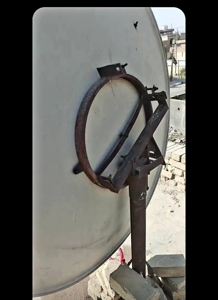 مكلف بالنشر للبيع اطباق ستلايت عدد 2حجم 145كاملات مافي اي نقص نضافه 90%السعر 65بيهن مجال المكان الناصرية الشطره وات ساب ***********
