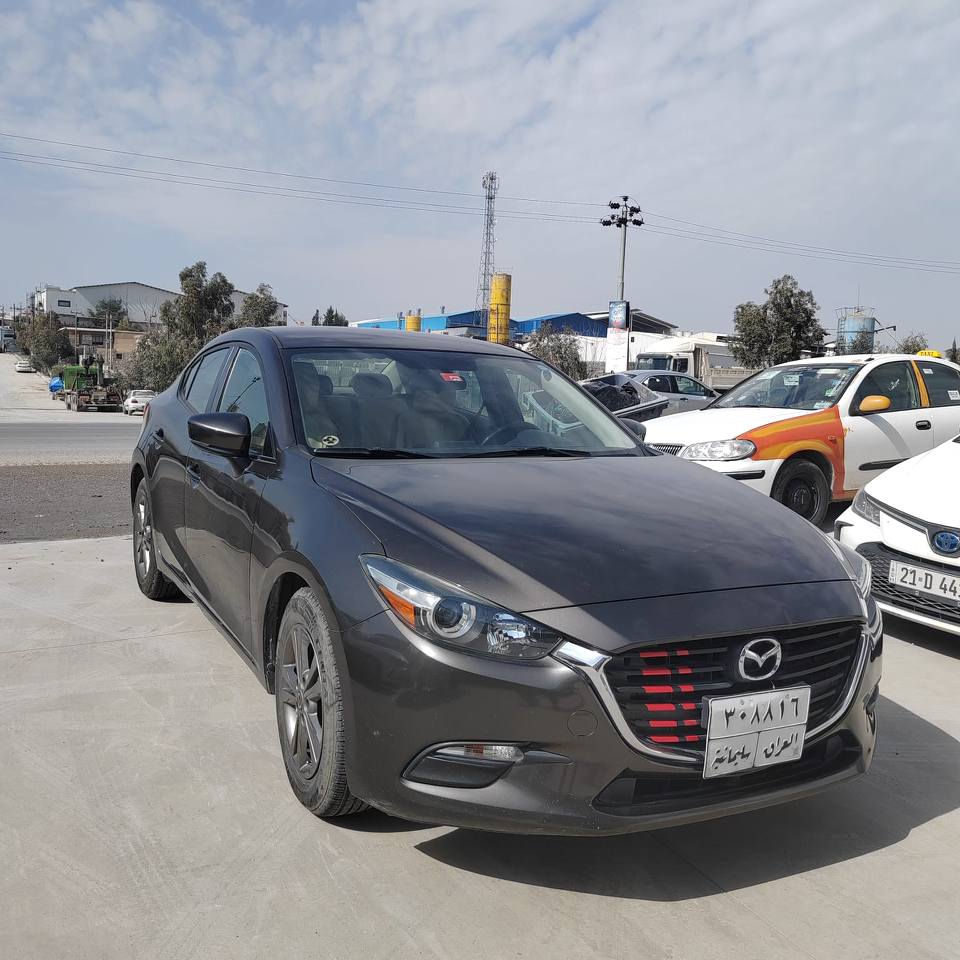 Mazda 3 ٢٠١٨ خلیجی
گێڕو و مەکینە بەشەرت هیچ کێشەیەک کارەبای نییە
مەکینە ١٦
بەسمە 
سوکان ڤۆلیۆم ٫ دوو سویچ ٫ حاسەی دوواوە 
زۆر کەم رۆشتوو ٨٣٠٠٠ ڕۆشتووە هایدرۆلیک گێڕ گۆڕدراوە
سەنەوی بە سەرچووە مانگ ٩ ٢٠٢٥ پارەی سەنەوی تازەکردنەوە غرامەی کامیرا دەگەڕینمەوە کیشەی سەنەوی تازەکردنەوە نییە
بۆیاخ چەمەلەغی پێشەوە دەرگای لای سەکن شوخت بوە بۆیاخ جوان بۆ کراوە  لێ خشاندن بەری کەوتووە ، دوو شوین چاڵە بچووک 
***********
نرخی  / 133 معامەلە السليمانية, العراق
