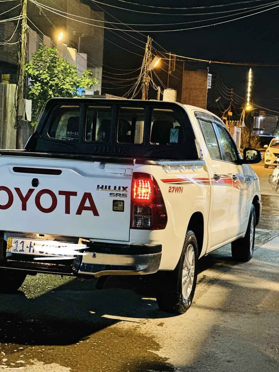 السلام عليكم تيوتا هايلوكس ٢٠٢٤ ساز
——————————————————
سيارة فول مواصفات 
تبريد قطعتين 
تبريد كشنات 
تبريد جهتين
 شحن لاسلكي شاشه كبير شاشه اعطال 
————————————————-
خليجي بدون ظرر ماشيه ٣٨ الف 
رقم بغداد 
العنوان ديالى بعقوبة 
السعر ٣٠٦
الرقم ***********
