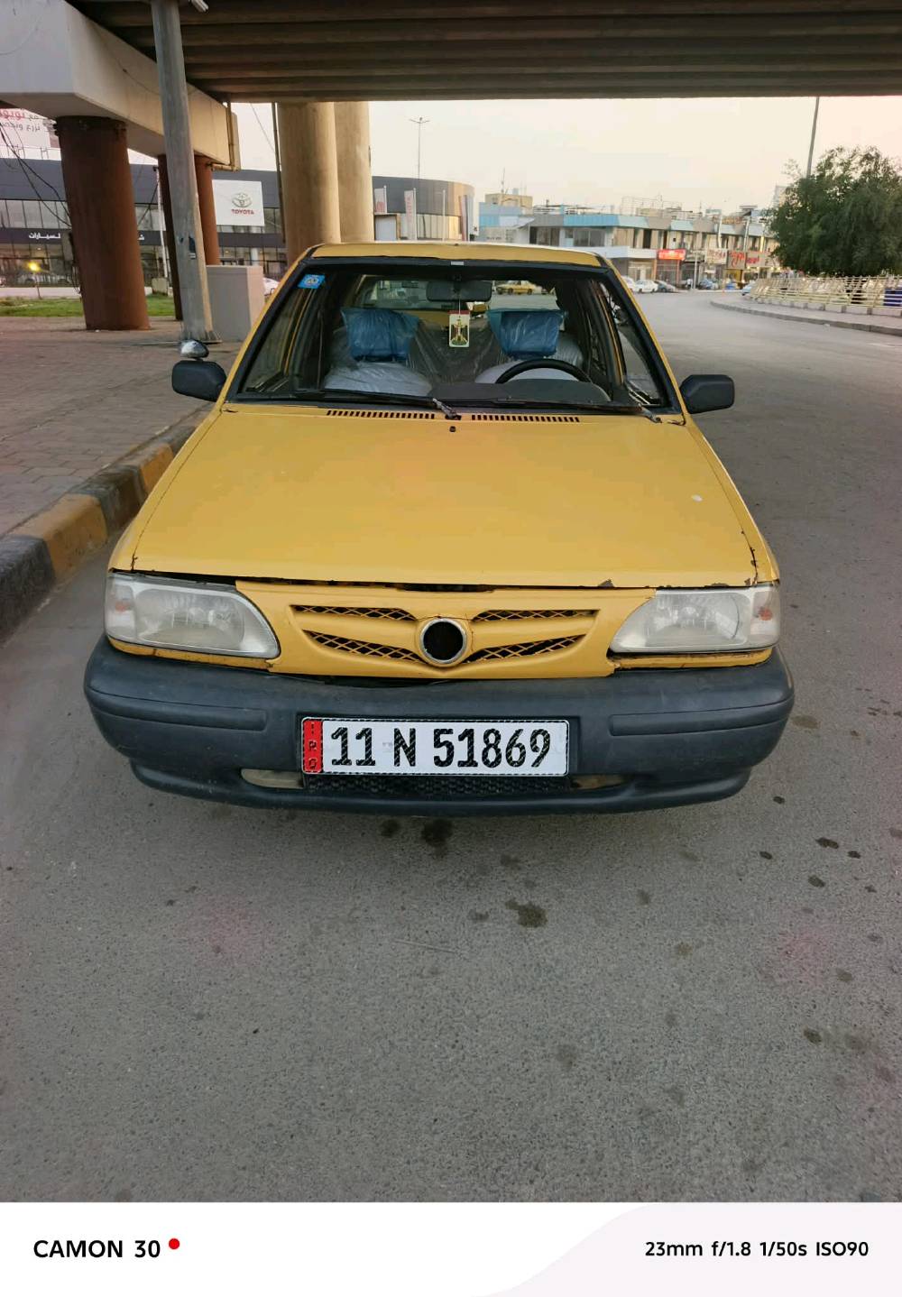 سياره سايبه موديل ١٢سنويه جديده رقم نكليزي سنويه بأسمي  المدينه بيها خيط تبخير ماعوزها هواي  ٢٥وبيها مجال
شنو نوع وموديل السيارة؟: 
سايبا موديل ١٢
هل هناك أي صيانة لازمة للمحرك أو الهيكل؟: 
بيها خيط تبخير وكم شغله 
وين موقع السيارة حالياً لمعاينتها؟: 
كوت
هل السعر المعروض قابل للتفاوض؟: 
قليل