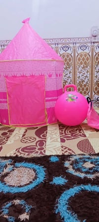 خيمه اطفال • جديدة • مع جنطه